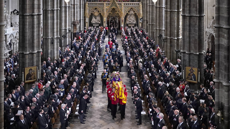 Queen Elizabeth's funeral Westminster Abbey