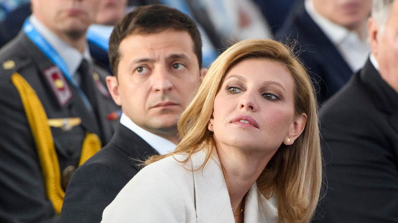 Volodymyr and Olena Zelenskyy