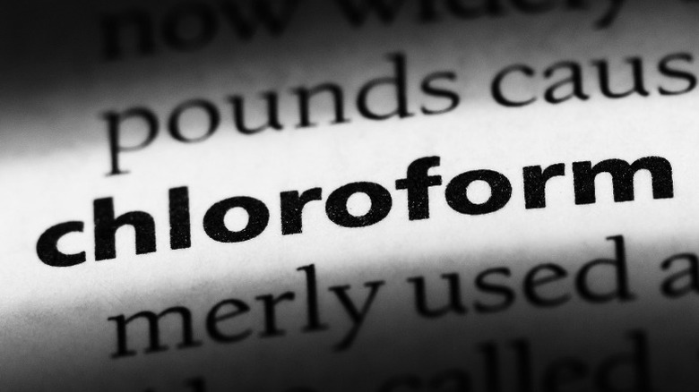 dictionary entry for chloroform