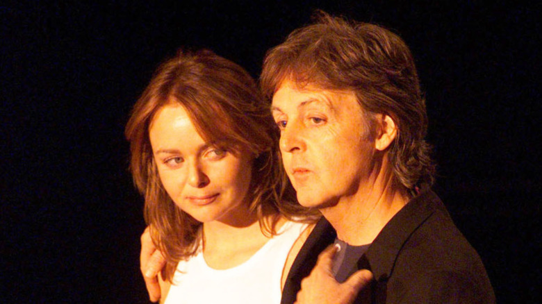 Paul McCartney with Stella McCartney