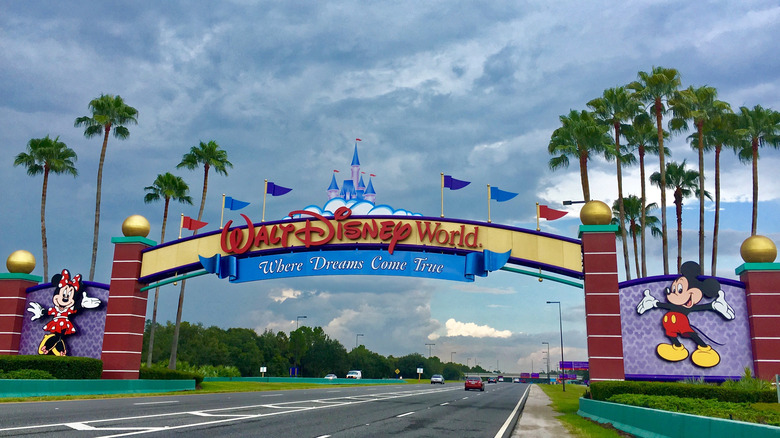 Walt Disney World entrance