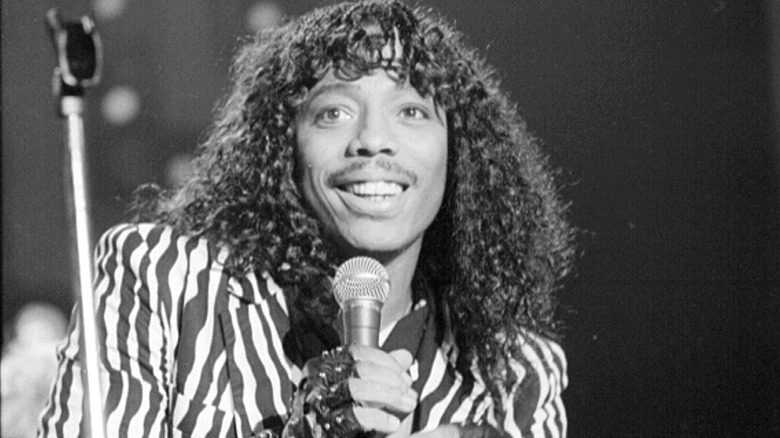 Rick james performing