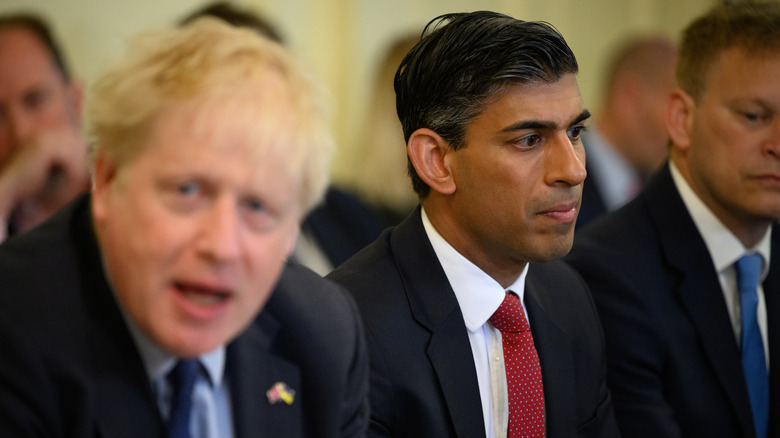 Boris Johnson and Rishi Sunak