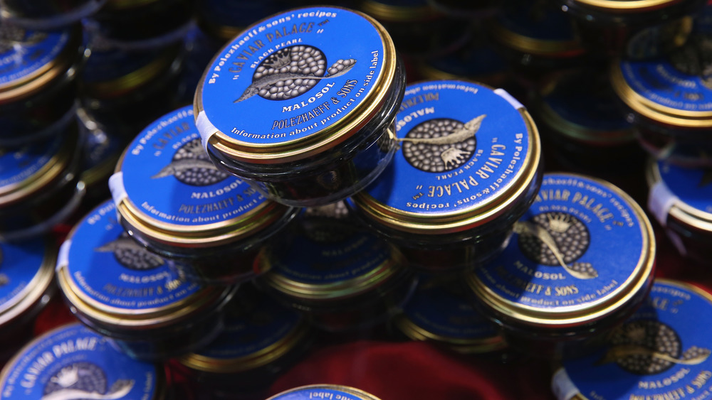 Sturgeon caviar from Russia