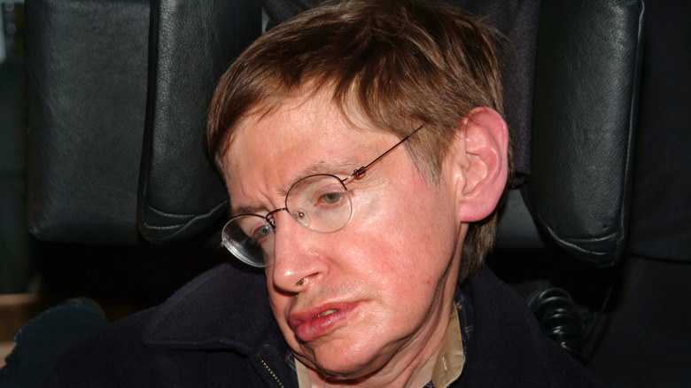 Stephen Hawking serious expression