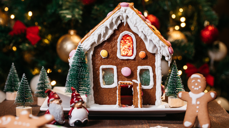 A Christmas Gingerbread house