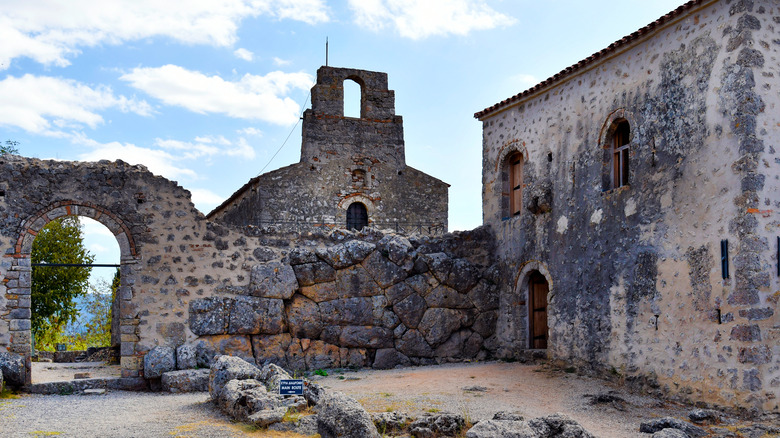 Ruins of a building devoted to Hades and Persephone