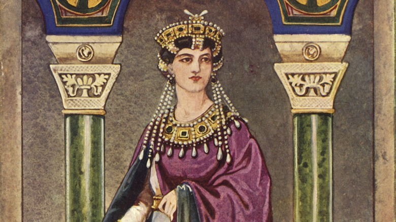 Painting of Empress Theodora 