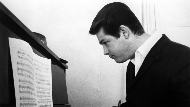 Brian Wilson composing music 