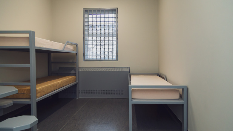 Photo of a prisoner's cell