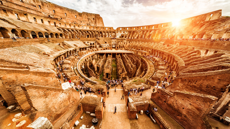 Arena of the colosseum