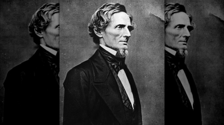 portrait of Pres. Jefferson Davis