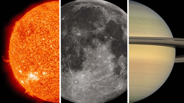 The Sun, the Moon, and Saturn