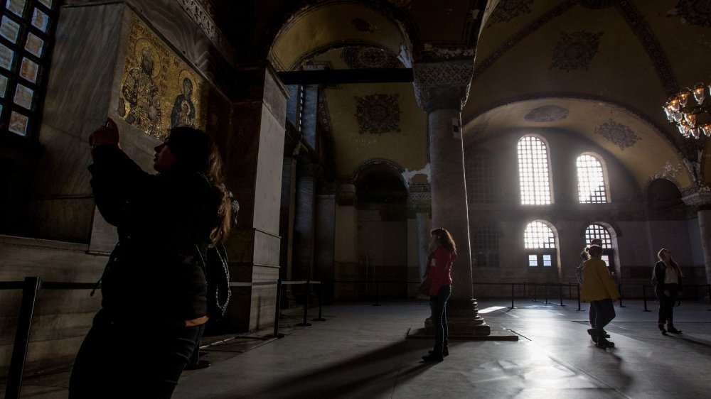 Interior of the Hagia Sophia