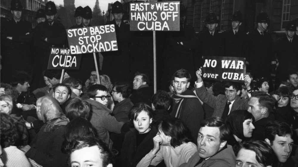 cuban missile crisis protest