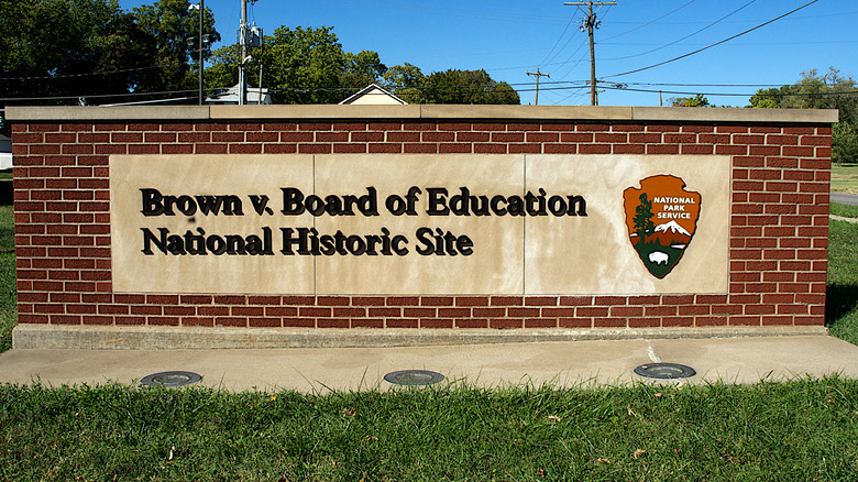 Brown v Board of Education memorial