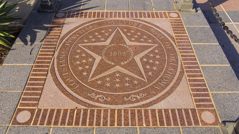 louisiana purchase stone in Oklahoma