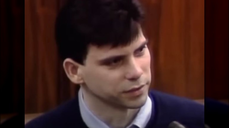 Menendez brother at trial