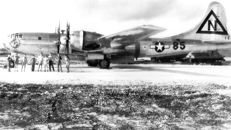 B-29 Straight Flush used at Hiroshima 