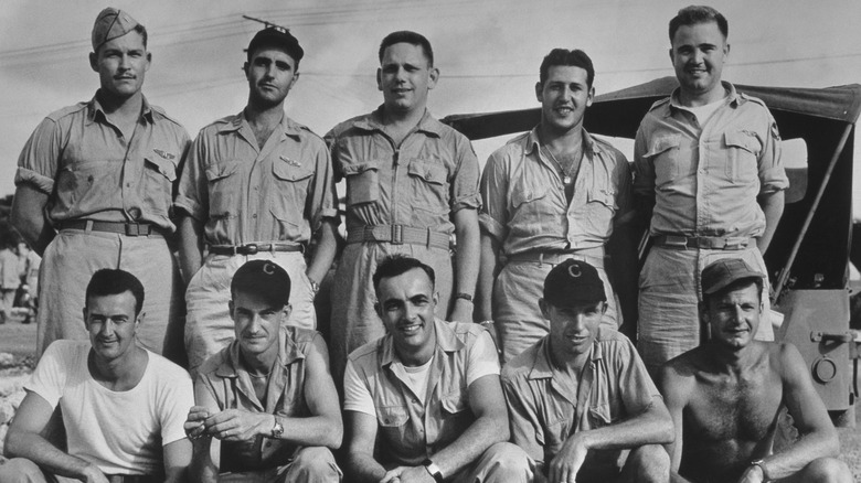 Crew of Bockscar that bombed Nagasaki 