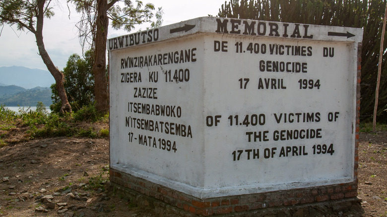 Rwandan genocide memorial