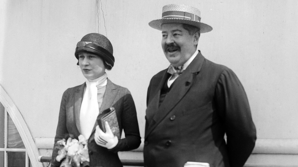 Reginald Vanderbilt with his wife