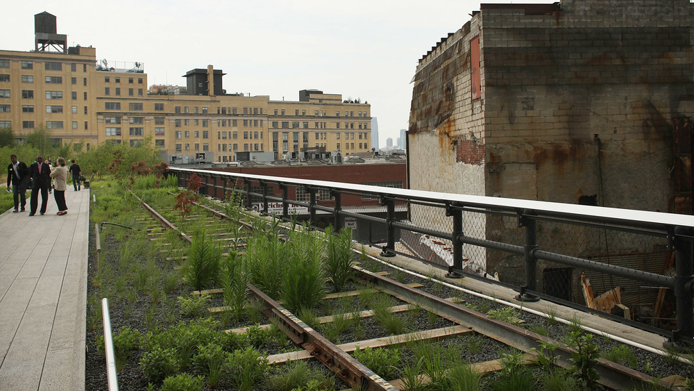 An abandoned railway in New York