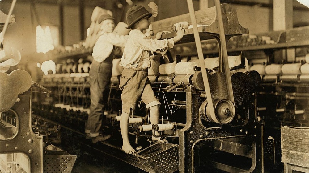 child labor in factory