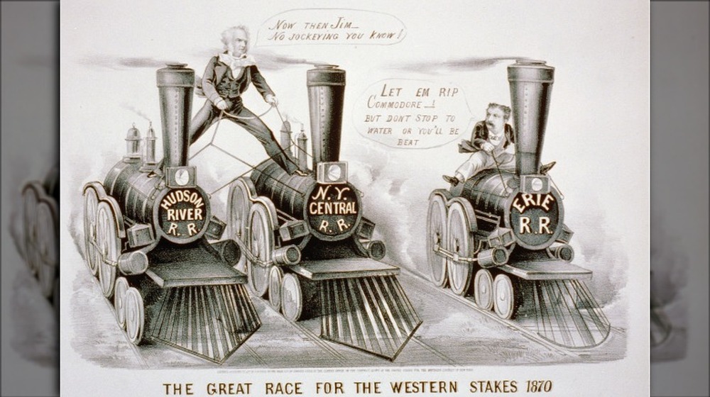 erie railroad war comic