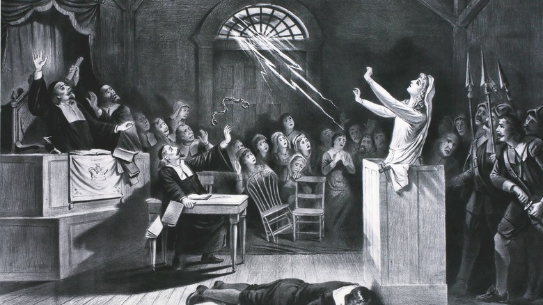 Salem Witch Trial artwork