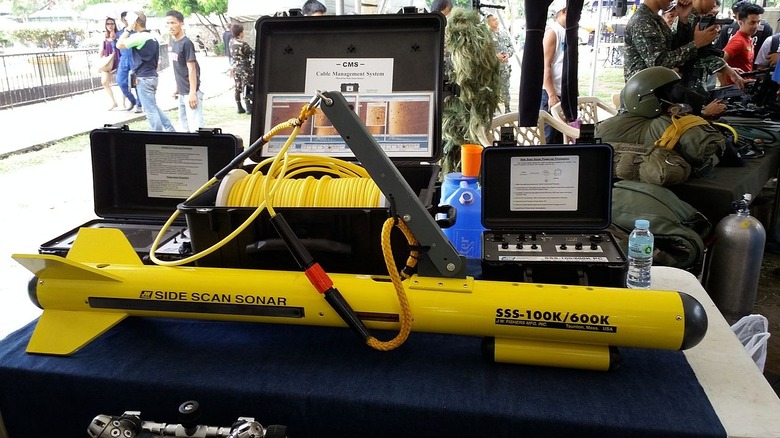 n SSS-100k or 600k Side Scan Sonar of the Philippine Navy.