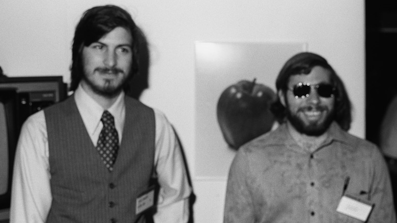 Steve Jobs and Steve Wozniak