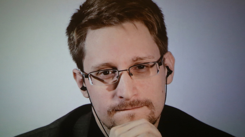 Edward Snowden in 2018 