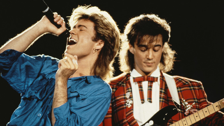 George Michael and Andrew Ridgeley