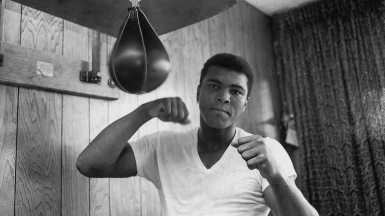 Muhammad Ali training