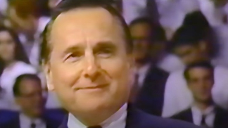 Bill Gothard smiling in old clip in church