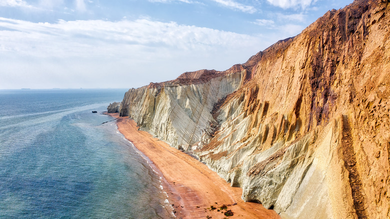 An island in the Strait of Hormuz