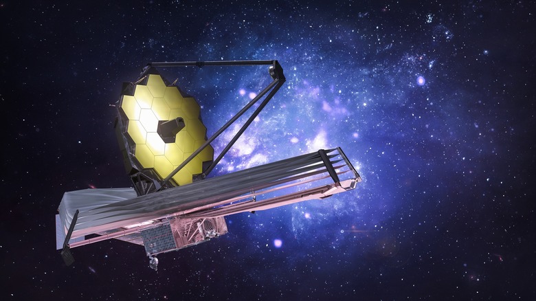 Impression of the James Webb Telescope