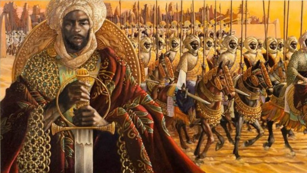 Illustration of Mali emperor Mansa Musa