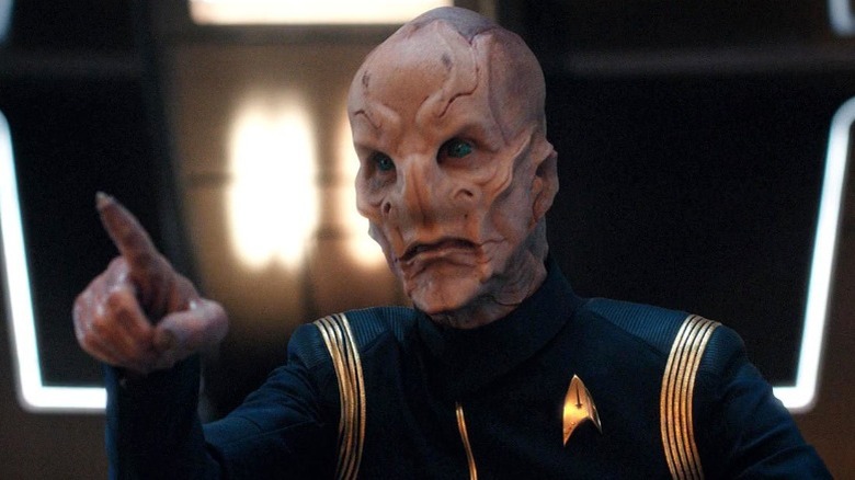 Doug Jones in character on Star Trek Discovery