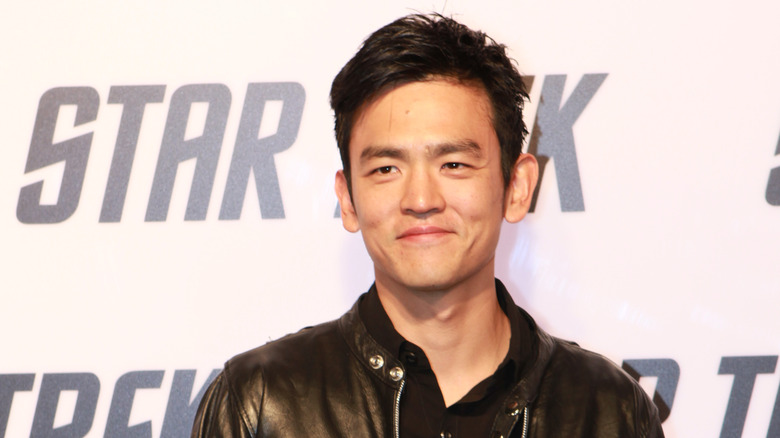 John Cho at a Star Trek premiere 