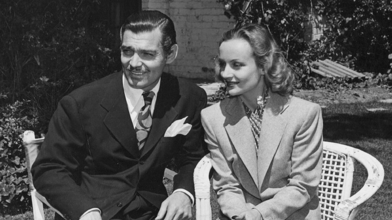 Clark Gable and Carole Lombard