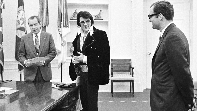 Nixon, Presley, oval office