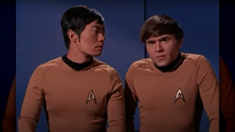 chekov sulu gold shirts