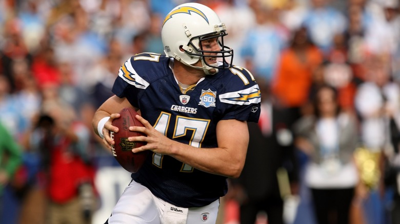 Philip Rivers looks to pass