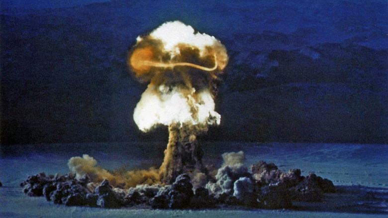 a nuclear bomb test