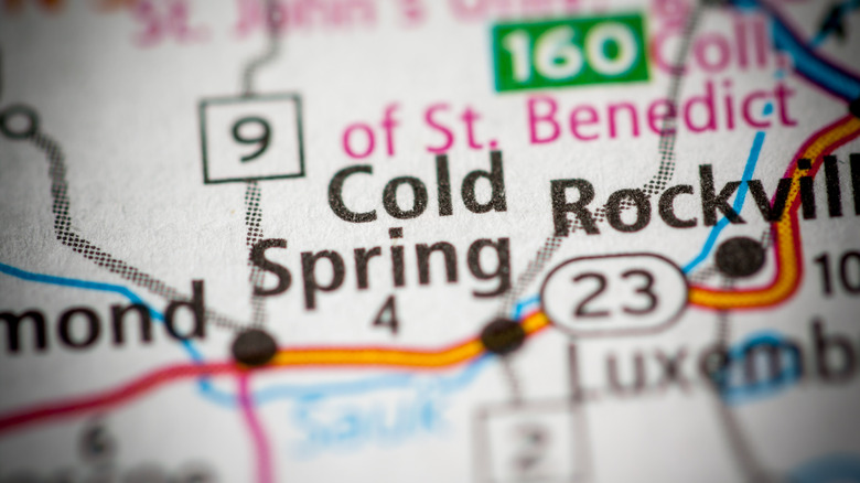 Cold Spring, Map 