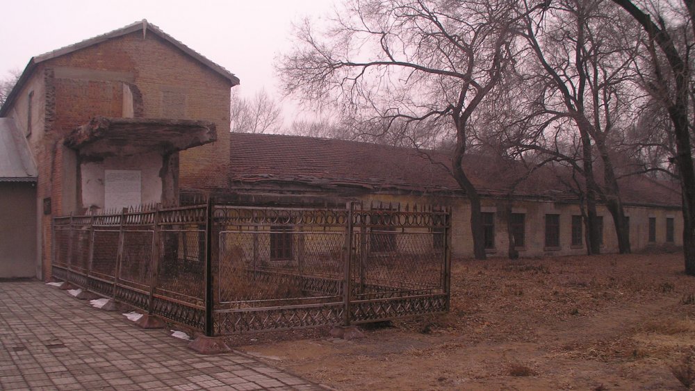 Building on the site of the Harbin bioweapon facility of Unit 731