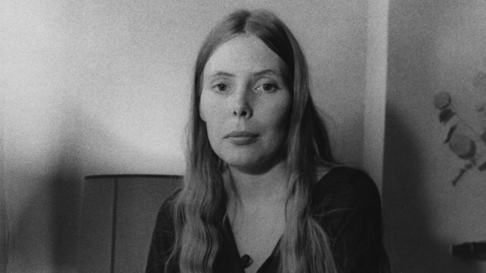 1970s portrait of Joni Mitchell