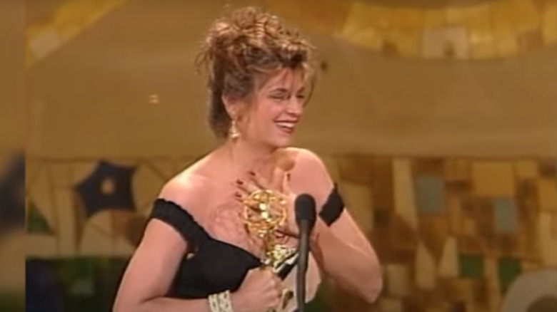 Kirstie Alley getting Emmy 